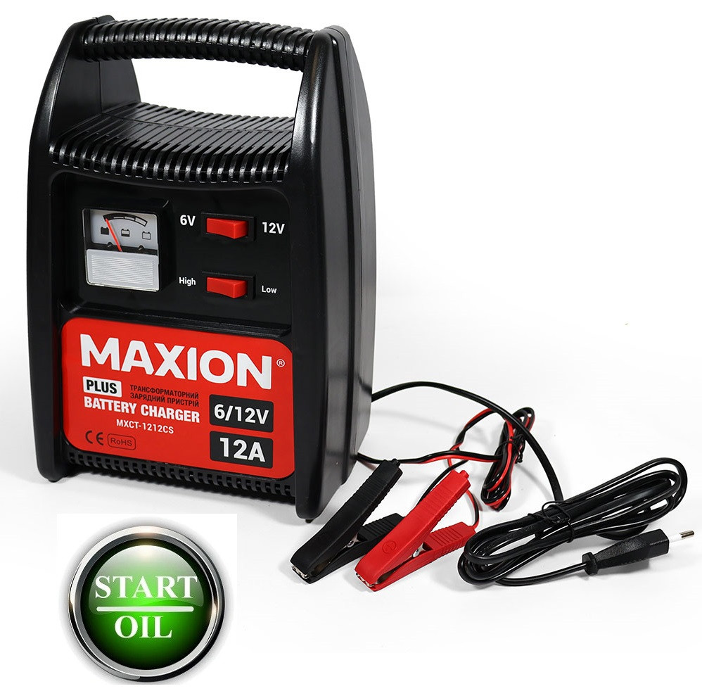 MAXION MXCT-1212CS (12A.6V.12V) Автомобільний зарядний пристрій для акумулятора