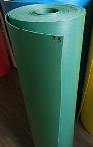 Кольоровий ІЗОЛОН для росту кольорів ППЕ 3002 ( Темно-зелений) Висота рулону 1 м.