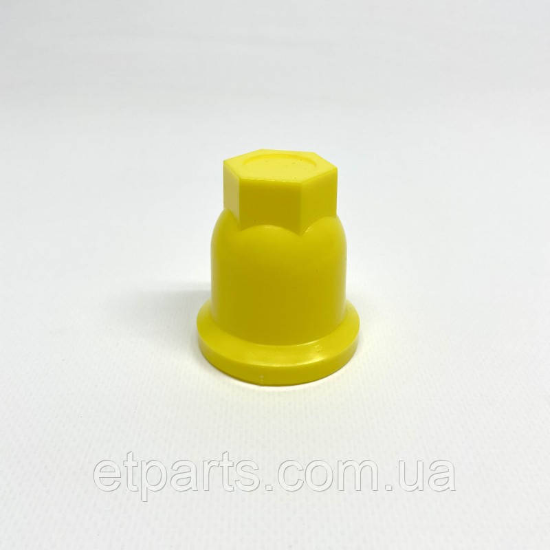 Ковпачок гайки 32 жовтий