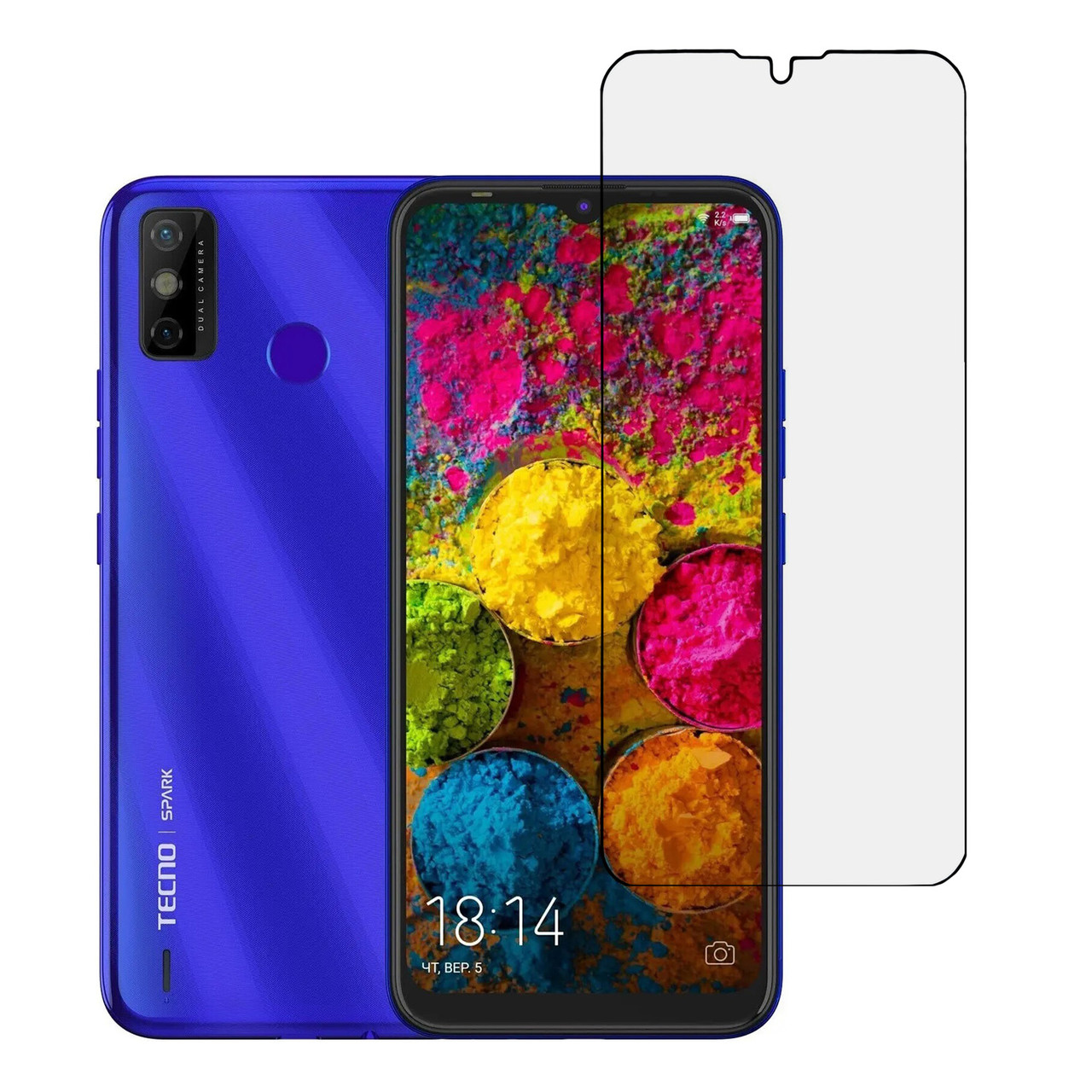 Гідрогелева плівка Mietubl HD для Tecno Spark 6 Go Глянцева, фото 1