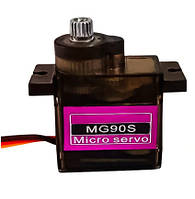 Сервопривід MG90S 2кг 360град ПОВНО МЕТАЛЕВИЙ