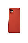 Силікон "Оригінал Велюр" Motorola Moto G32 Red