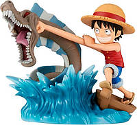 Фигурка Bandai One Piece Monkey D Luffy VS Lord Ван пис Луффи и Хозяин Прибрежных Вод 7 см BS OP MDL LN