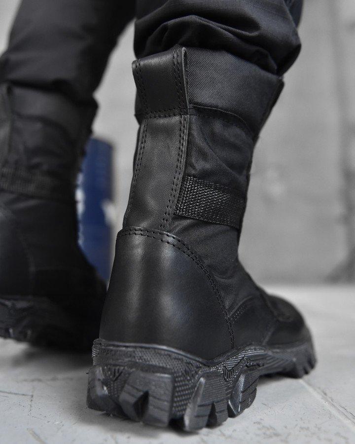 Весенние ботинки кожаные Closed, качественные мужские высокие ботинки на протекторной резиновой подошве 38 - фото 7 - id-p2112428730