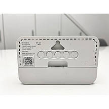 Настільний електронний годинник Technoline WT497 (White), фото 5