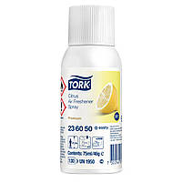 Аэрозольный освежитель воздуха Tork Premium с цитрусовым ароматом, 75 мл, 3000 порций