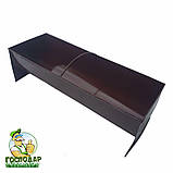 Корито середнього розміру для годування тварин 71х26х11см, фото 2