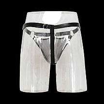 Чоловічі вінілові стрінги Olister S-XL, фото 3