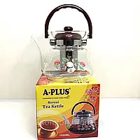 Чайник для заварювання A-Plus з загартованого скла 1000 мл