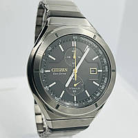 Титановые мужские часы Citizen Eco-Drive CA7058-55E. Солнечная батарея, хронограф, сапфировое стекло, РРЦ $675