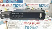 Новый World Vision T62D2 приставка т2 ресивер тюнер DVB-T2/C YouTube