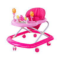 Ходунки детские Bambi BW2301 с погремушками 65x52x56 см Розовый, World-of-Toys