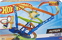 Трек Хот Вилс Скоростная Авария Hot Wheels Spiral Speed Crash HJT51 Mattel