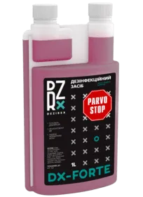 Dezirex Forte ParvoStop Дезірекс Форте дезінфікуючий засіб - 1 л.