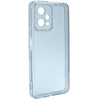 Чохол TPU Starfall Clear для Xiaomi Poco X5 5G / Redmi Note 12 5G Блакитний