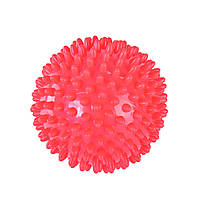 Мяч массажный Bambi RB2221 размер 9 см, 110 грамм Красный, Lala.in.ua