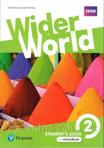 Учебник Wider World 2 Student's Book with Active Book / Pearson (Bob Hastings)