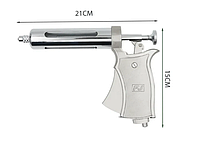 Автоматический ветеринарный шприц на 50 мл с регулируемой дозировкой 1-5 мл
