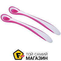 Набор детских ложек Nuvita Easy Eating 2шт. (NV8485Pink)