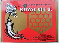 Royal Vit G Королевские капсулы с женьшенем витамины и минералы