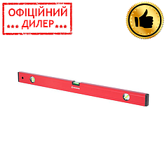 Рівень будівельний 800мм 3 вічка, перетин 22 * 59 мм INTERTOOL MT-1133 STP