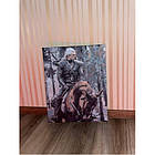 Картина за номерами Відьмак на коні 40*50 см Орігамі (LW3107), фото 2