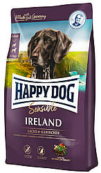 Корм для собак Хепі Дог Сенсібл Ірландія Happy Dog Sensible Irеland з лососем та кроликом 12,5 кг