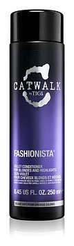 Фіолетовий кондиціонер для волосся Tigi Catwalk Fashionista Violet Conditioner 250ml