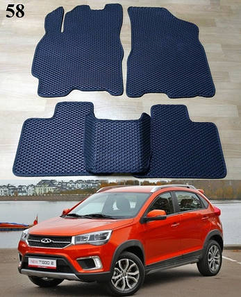 Килимки ЕВА в салон Chery Tiggo 2 '16-, фото 1