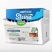 Limitless Stevia 50шт. Подсластитель из стевии с хромом для похудения, снижения уровня сахара