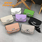 Сумочка жіноча крос-боді 22*14 см з клапаном та довгим ремінцем у різних кольорах Liza, фото 2