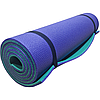 Каремат 1800х600х10мм, туристичний двошаровий похідний килимок, фіолетовий/зелений, Туреччина, фото 8