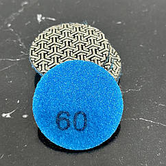 Алмазна черепашка PREMIUM на гравер гальванічна 50мм №60