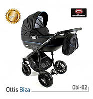 Коляска 3в1 ADBOR OTTIS BLACK 2020 Obi-02 PRO_12705