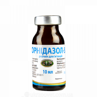 Орнідазол-50 роз. ін 10 мл