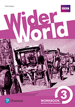 Рабочая тетрадь Wider World 3 WorkBook with Online Homework