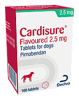 Кардишур для собак Dechra 2,5 мг 10 таб. (аналог Ветмедина)