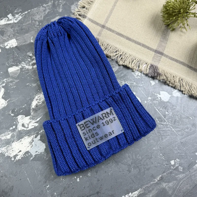 Шапочка дитяча демісезонна banana blue, фото 1