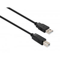 Кабель для принтера USB 2.0 AM/BM 5.0 m Vinga (VCPUSBAMBM5BK) p