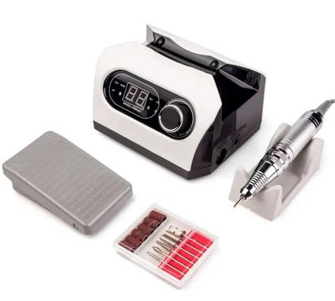 Фрезер для манікюру Bucos Nail Drill ZS-717 PRO WHITE 65/35 000 об, фото 1