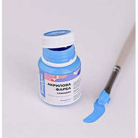 Фарба акрилова/лак 20мл блакитна ACPT29