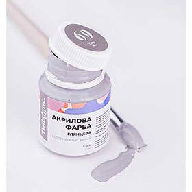 Фарба акрилова/лак 20мл сіра ACPT69