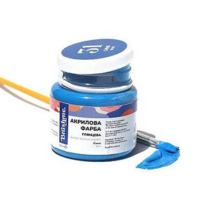 Фарба акрилова/лак 50мл синя AP5031