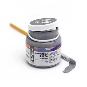 Фарба акрилова/лак 50мл сіра AP5069
