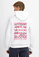 Худі з принтом Amore