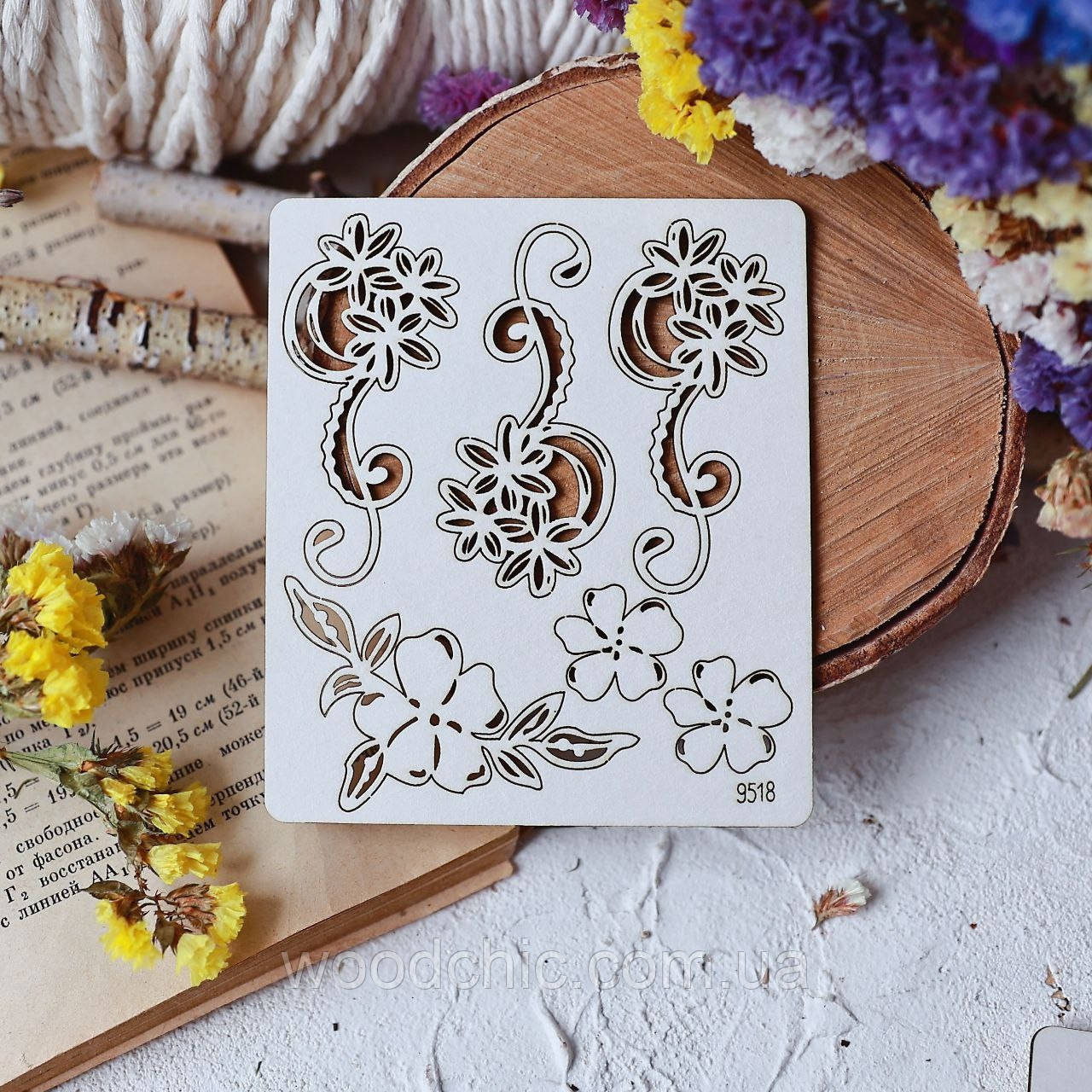 Чіпборд квітковий танок, фото 1