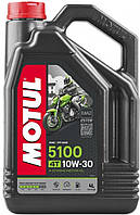 Масло моторне для мотоцикла Motul 5100 4T 10W30, 4л