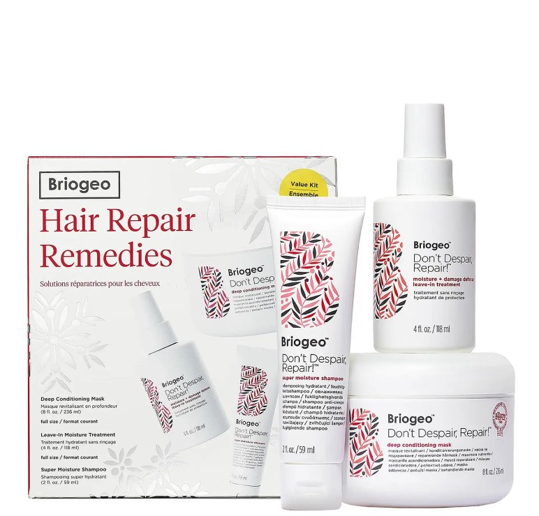 Набір для відновлення волосся Briogeo Don’t Despair, Repair! Hair Repair Remedies Gift Set