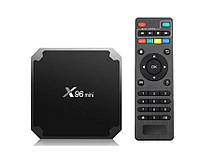 Смарт ТВ приставка X96 на Android 9 mini 2/16Amlogic S905W Smart TVBox 1080P Full HD, Ultra HD(4K) Black (40)