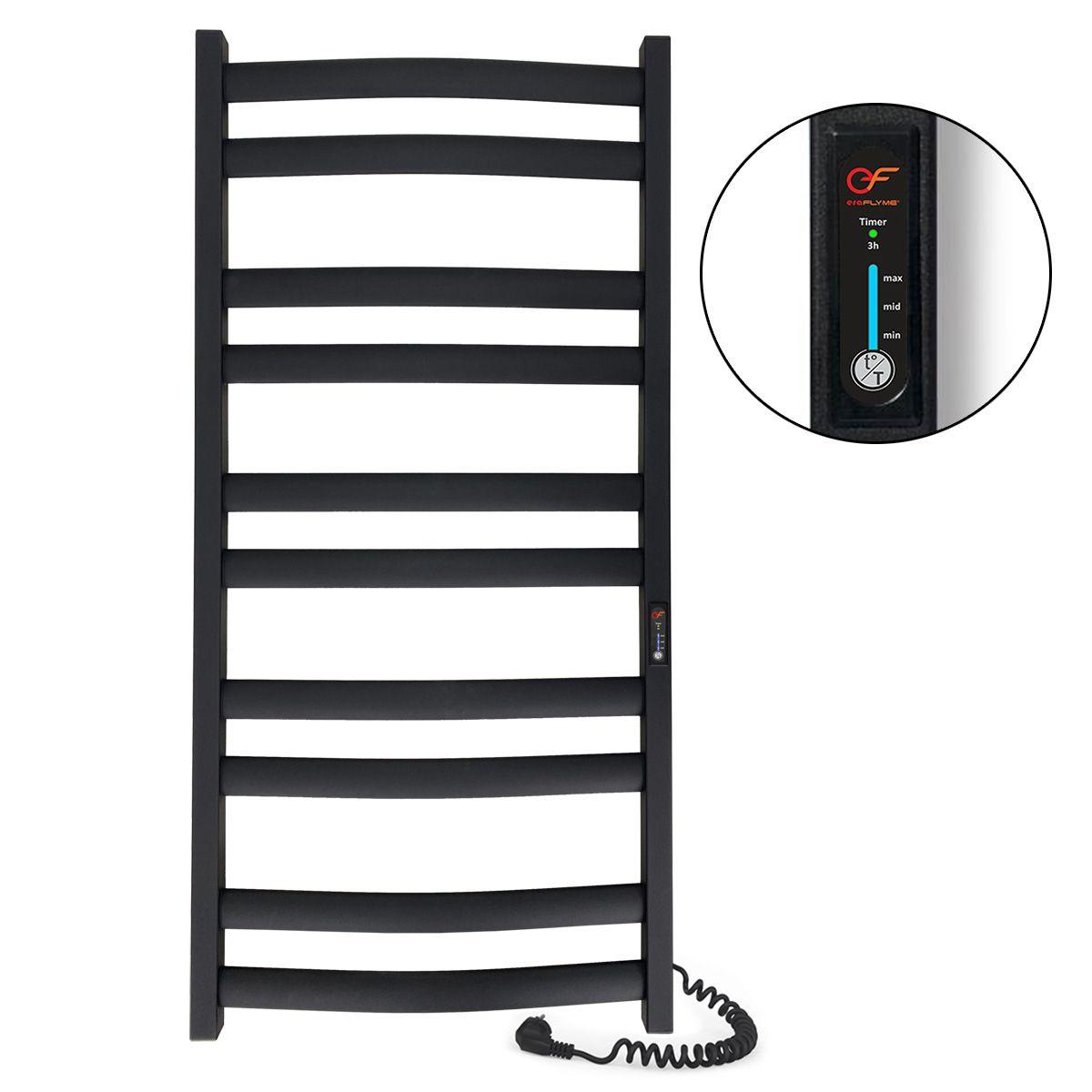 Рушникосушка чорна EF Atlant 1100 R